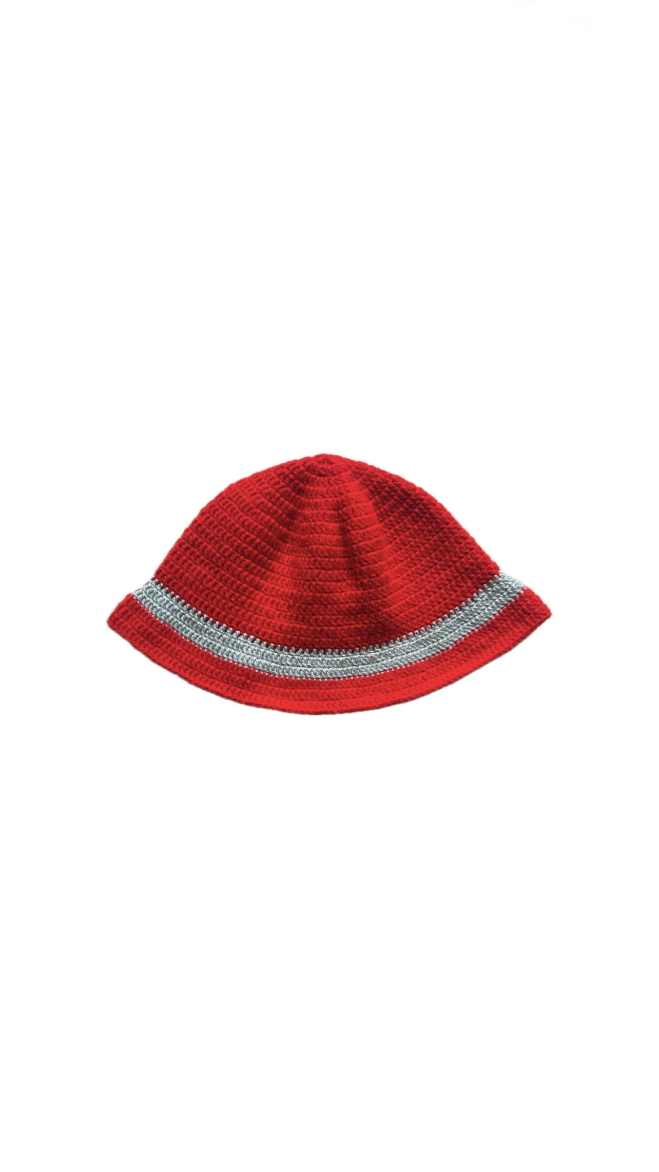 The blue stripe bucket hat