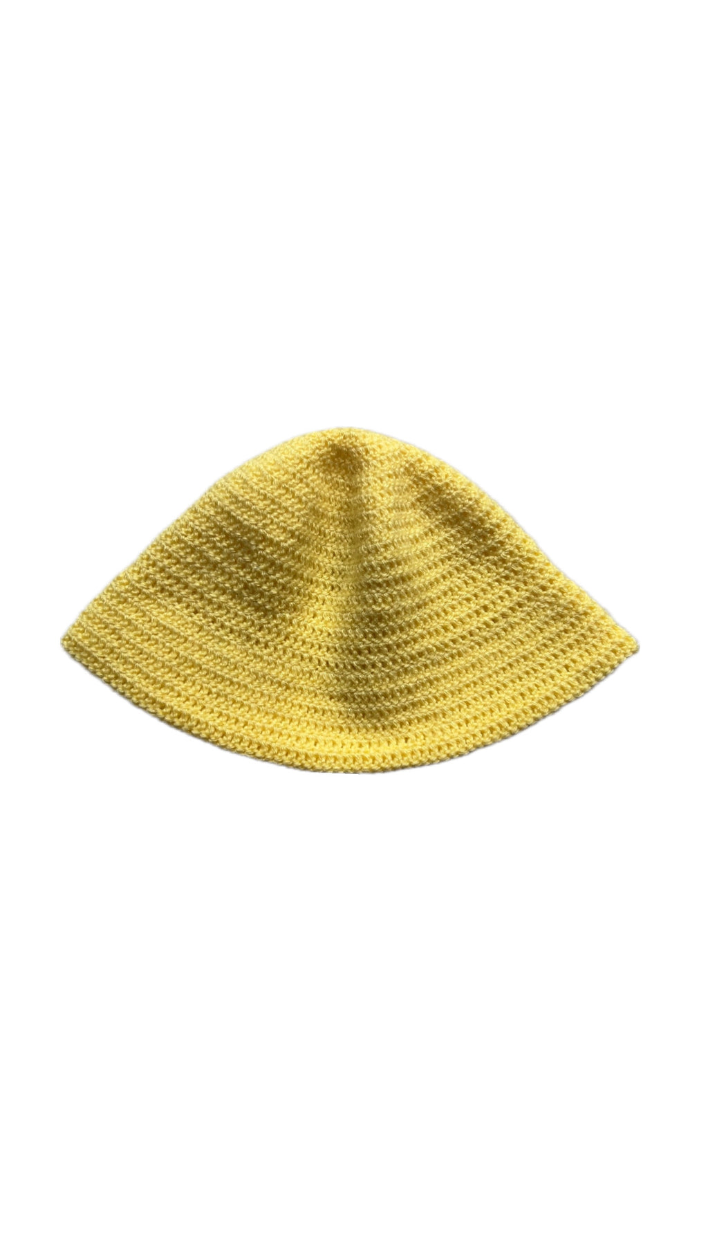 Butter yellow bucket hat